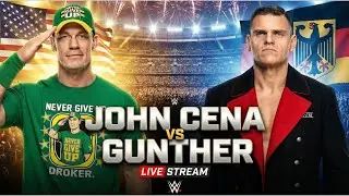 John Cena vs Gunther 🧱 THE WALL vs THE GOAT! | WWE 2K25 #verticallive #wwe2k25 #shorts