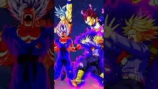 Goku & Gohan vs Vegeta & Trunks