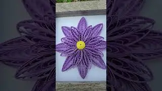 Multilayered Paper Quilling Combing Flower #truptiscraft #flowers #quillingflowers