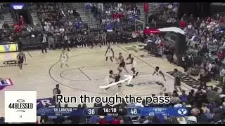 #TalkinBall with #44Blessed Re- Screen action basketball 
