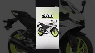 Evolution of Yamaha YZF-R125(2010-2023) #shorts #youtubeshort