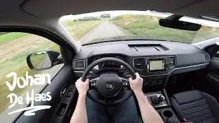 2016 VW Amarok 3.0 TDI V6 224hp POV test drive GoPro