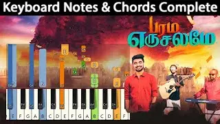 Parama Erusalamae Keyboard Notes and Chords | Benny John Joseph | #tamilchristiansongs