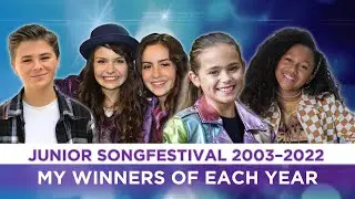 Junior Songfestival 2003-2022 🇳🇱 | My Winners Of Each Year
