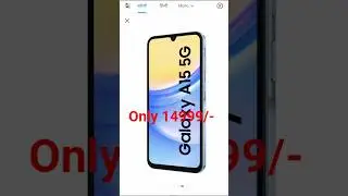 Samsung galaxy A15 5g smartphone under 14999/-#unboxing #samsung #smartphone #5gsmartphone