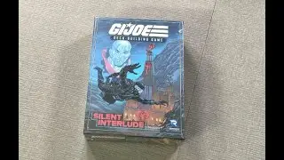 TDG: GI JOE Deck-Building Game: Silent Interlude unboxing with Ray