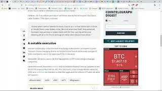 Daily Crypto Vision: New Bitcoin ETF Proposal Filed With SEC by Kryptoin Investment Advisors