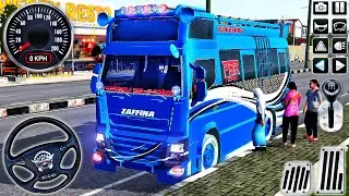 Indian Cargo Minibus Sutra 86 Zs Art Driving - Bus Simulator Indonesia #65 - Android GamePlay
