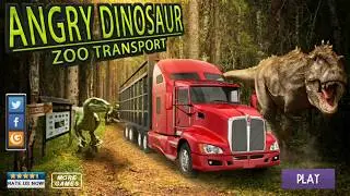 ► Angry Dinosaur Zoo Transport 3 Android Gameplay