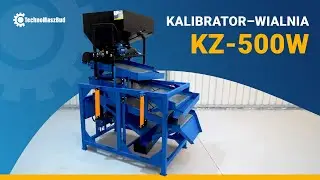 Kalibrator&ndash;wialnia KZ-500W - Efektywne rozwiązanie do oczyszczania i sortowania zb&oacute;ż (pszenica)