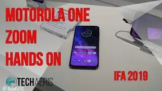 IFA 2019 Motorola One Zoom Hands On