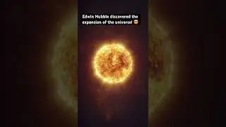 Edwin Hubble discovered the expansion of the universe! #science #astronomy #astrophysics #hubble