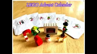 LEGO Christmas Advent Calendar MOC Day 1~7 樂高降臨曆