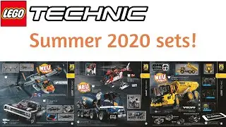 New Summer 2020 LEGO Technic Sets Revealed!│Brick News