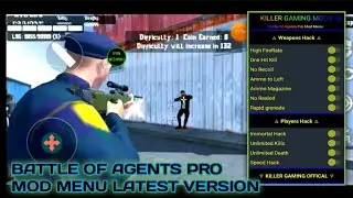 Battle of Agents Pro Mod Menu..