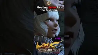 Первая встреча с Зеносом #ffxiv #ff14 #stormblood #zenos
