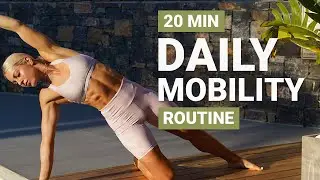 20 MIN MOBILITY ROUTINE | Slow & Controlled Full Body Workout | Daily Morning Routine | Energizing