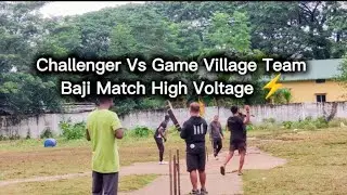 HIGH VOLTAGE ⚡ MATCH | BAJI MATCH ASHIK ON FIRE 🔥 44*(15)