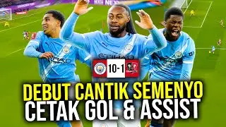 SEMENYO DEBUT MAN CITY NGAMUK! BANTAI HABIS TIM GUREM EXETER CITY 10-1