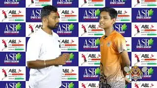 KILPAUK CHEETAHS CAPTAIN INTERVIEW | ABL - SEASON 1 | ASR SPORTS ACADEMY