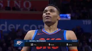 Russell Westbrook airballs free throw
