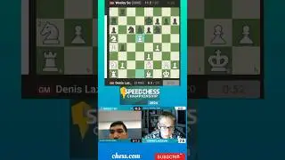Wesley So vs Denis Lazavik | DENIS sacrificed THE ROOK #chess #wesleysafad&atilde;o #keşfet #chesscom