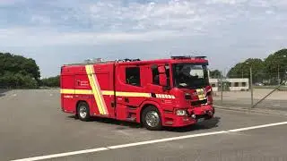 SVJB Sprøjte 1346 køre til ABA hos BWS i Esbjerg