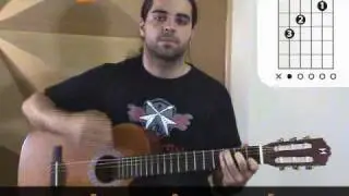 Dormi na Praça - Bruno e Marrone (aula de violão simplificada)