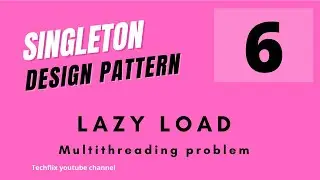 Singleton Pattern 6 - Lazy Singleton with Multithreading Interview Question