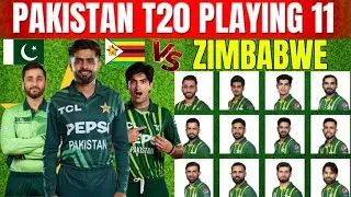 Pakistan Today Match Playing 11 vs Zimbabwe |Tri Series 2025 |Pakistan Possible Playing 11