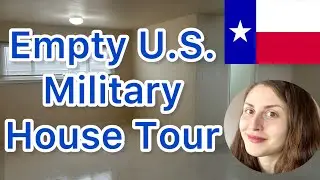 Culture Shock as a German | Empty U.S. Military House Tour in Texas 🇺🇸 by SonjaSUNshine