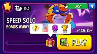 EASY BOMBS AWAY SPEED SOLO MATCH MASTERS
