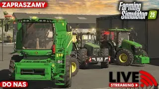 🛑LIVE ON🛑No witam🫡Do obiadu wszystko dobrze szło..😃2K subskrypcji można?🤔FS 25 Szpakowo PC🚨1zł=2min🚨
