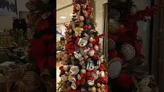 decora&ccedil;&atilde;o &aacute;rvore de natal com ursos feito por Mariane luchiari