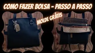 [PASSO A PASSO] COMO FAZER BOLSA - BOLSA TOTE