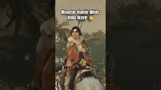 Alma Wave in Monster Hunter Wilds 👋 Photo Mode #mhwilds #monsterhunter #monsterhunterwilds