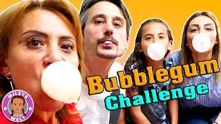 Kaugummi BUBBLEGUM CHALLENGE - wer schafft die größte Blase ??? | Mileys Welt