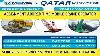 Assignment abored time Mobile #Crane #operator #Senior #Civil #Engineering #Crew #Machine #operator 