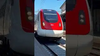 🚆 Der frisch modernisierte ICN rauscht durch Olten &ndash; zur&uuml;ck zur Produktionsanlage Biel! 🔧