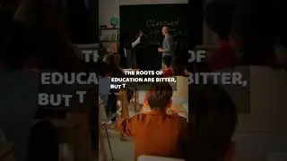 The roots of education... #shorts #motivation #education #status #075