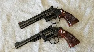 Револьвер Smith & Wesson 586 против модели 19 калибра .357mag