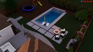 BACKYARD AND CUSTOM POOL DESIGN FOR THE FALLER FAMILY - SACRAMENTO CA
