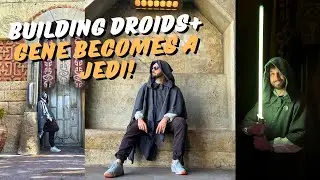We build droids at Hollywood Studios and Gene becomes a Jedi for the day!