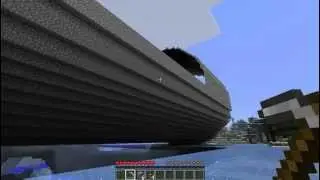 We made a hole in minecraft. And then we made a tube from the hole.