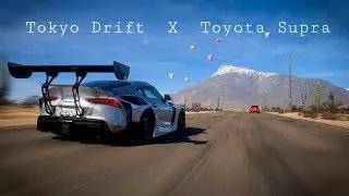 Tokyo Drift Challenge with Homemade Steering Wheel! | Forza Horizon 5 | Hawk3ye32