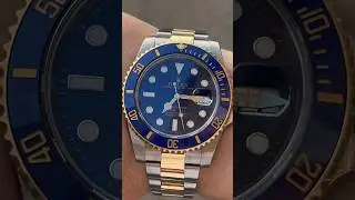 Наручные часы Rolex submariner steel/gold         #luxury #rolex #watches #часы