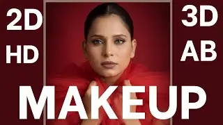 Difference between 2D / 3d / Hd / Airbush makeup | what is hd makeup &bull; what is 3d makeup #trending 