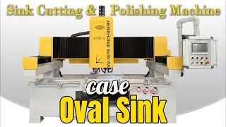 Sink Cutting and Polishing Machine, Oval Sink Cutting