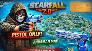 💀PISTOL ONLY CHALLENGE 😱 | ScarFall 2.0 Andaman Map  #FlyGame83 #games #ScarFall2 #PistolOnly