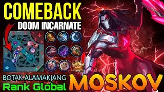 COMEBACK IS REAL! Moskov Doom Incarnate New ABYSS Skin - Top Global Moskov by BOTAK ALAMAKJANG - ML